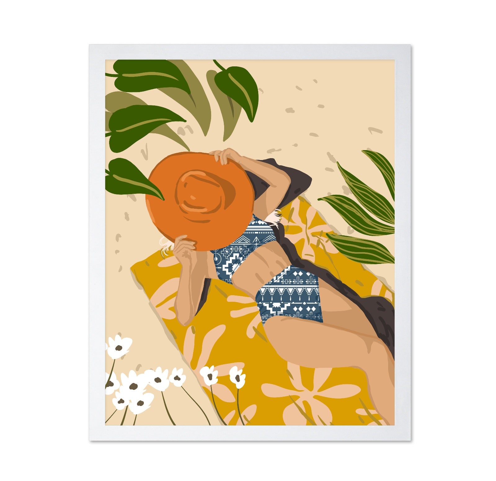 Beach Sun Hat Escape