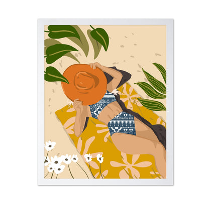 Beach Sun Hat Escape