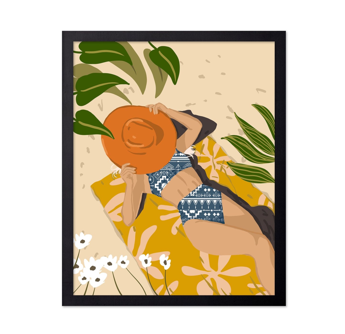 Beach Sun Hat Escape