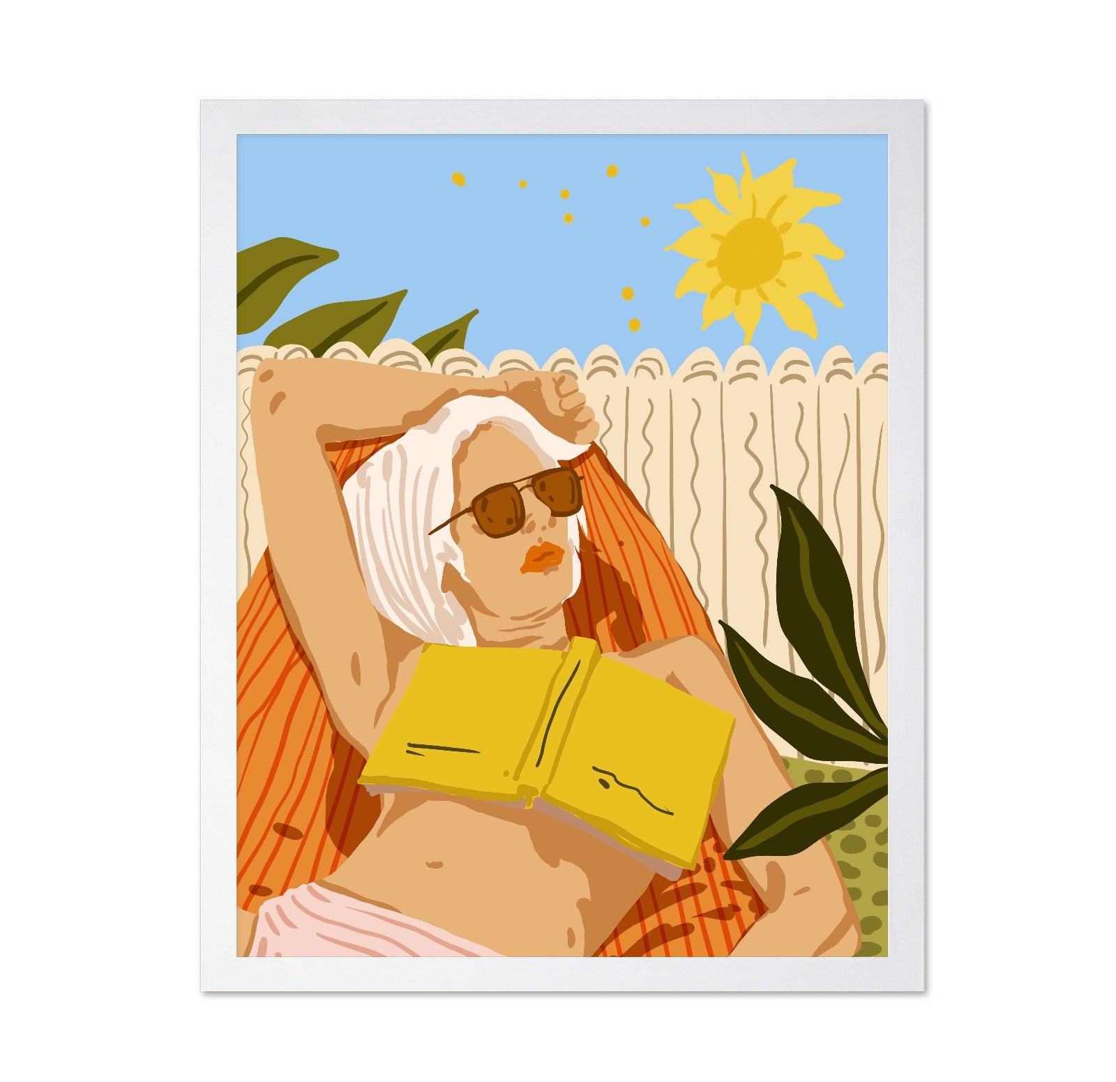 Sunny Poolside Relax