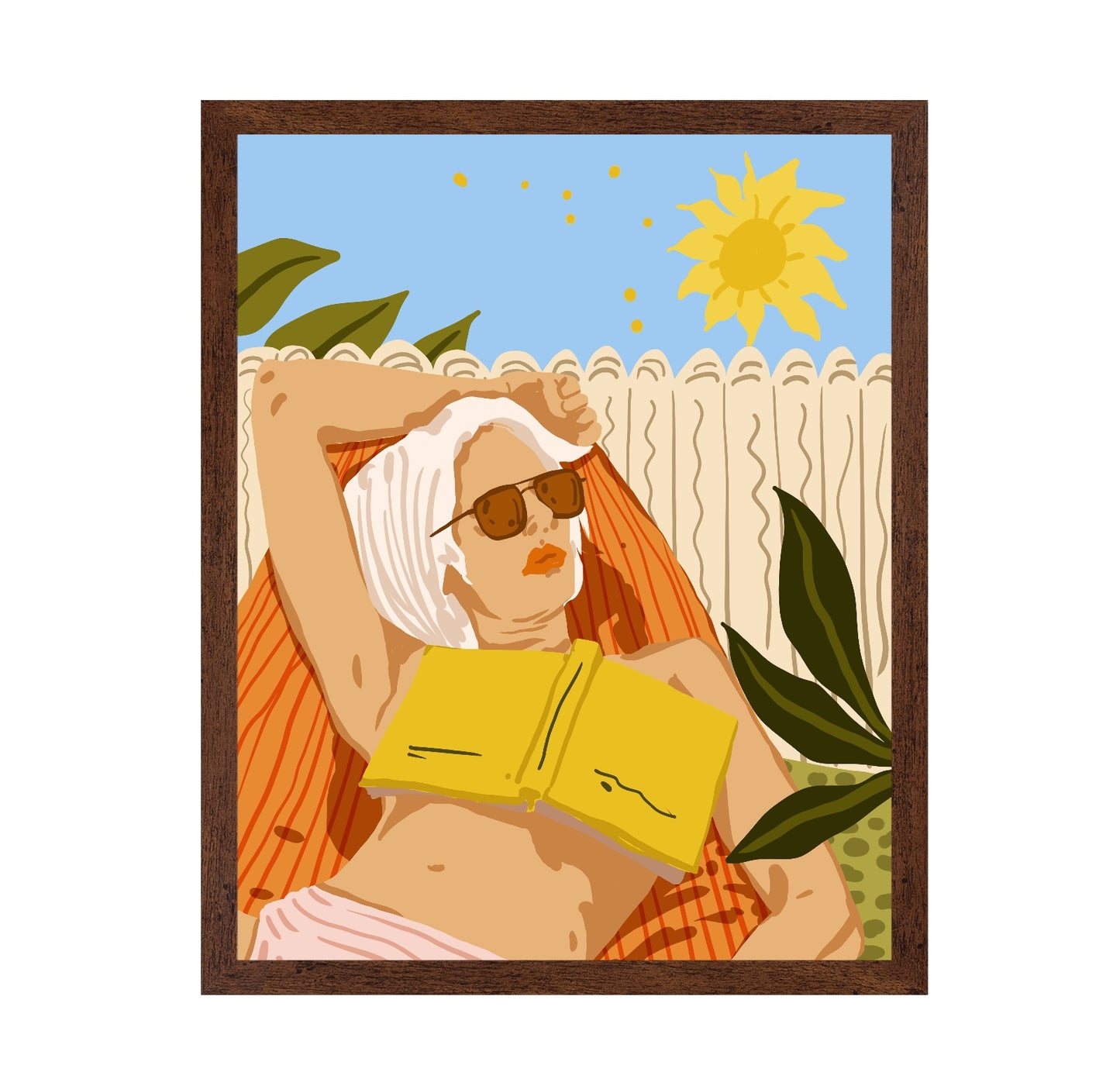 Sunny Poolside Relax