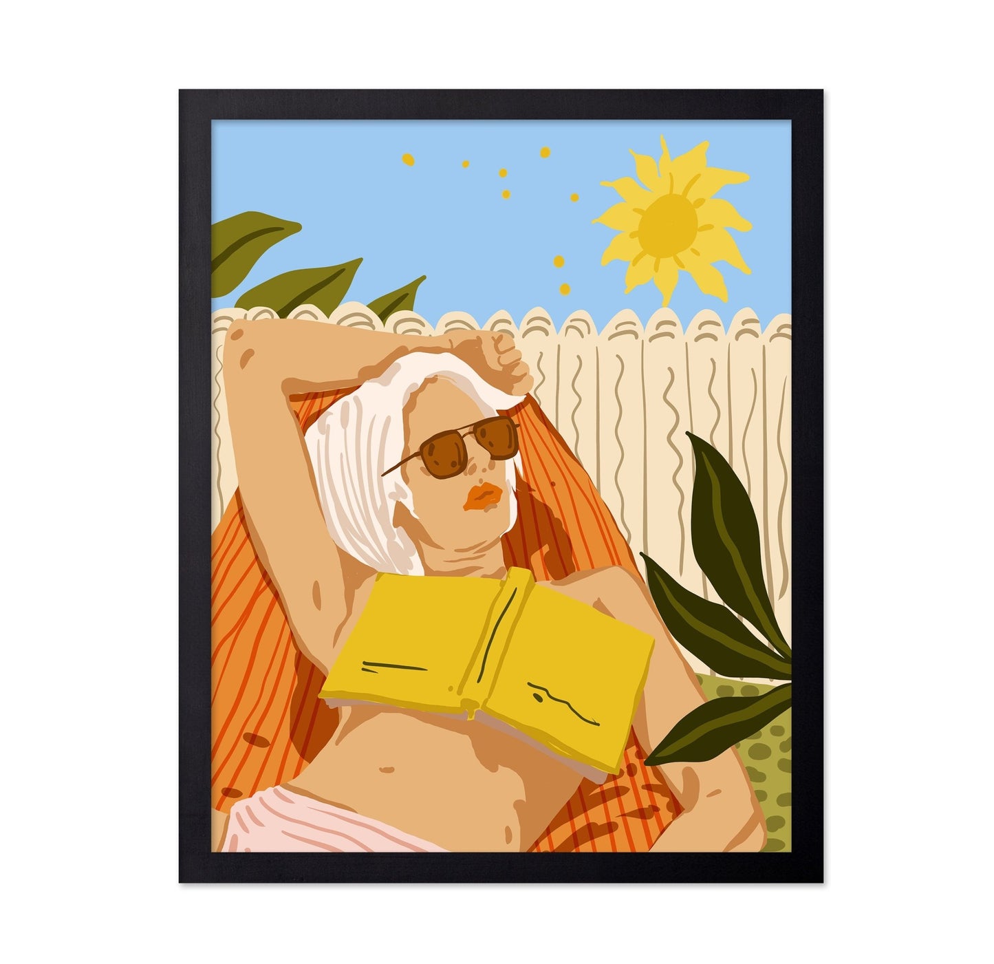 Sunny Poolside Relax