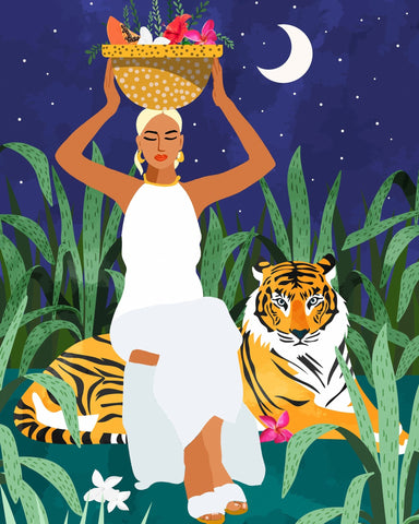 Moonlit Jungle Queen
