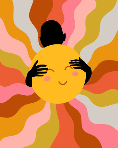 Sunny Face Embrace