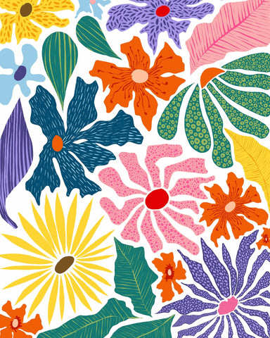 Colorful Floral Pattern No5
