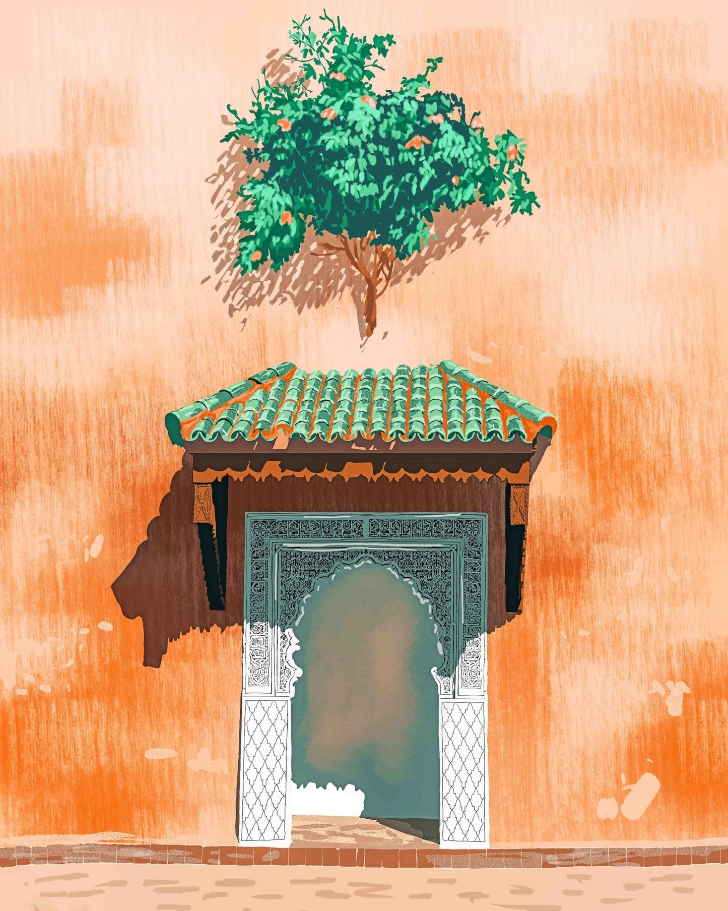 Moroccan Door Tree