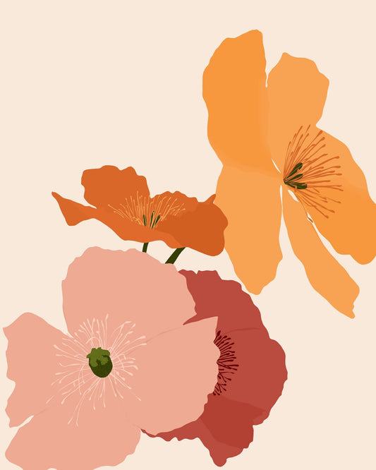 Warm Floral Minimal