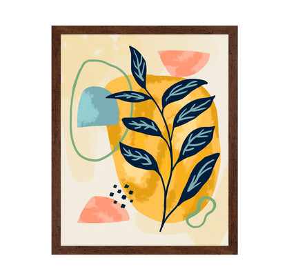 Abstract Botanical Shapes