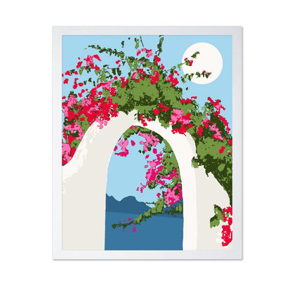 Floral Archway View