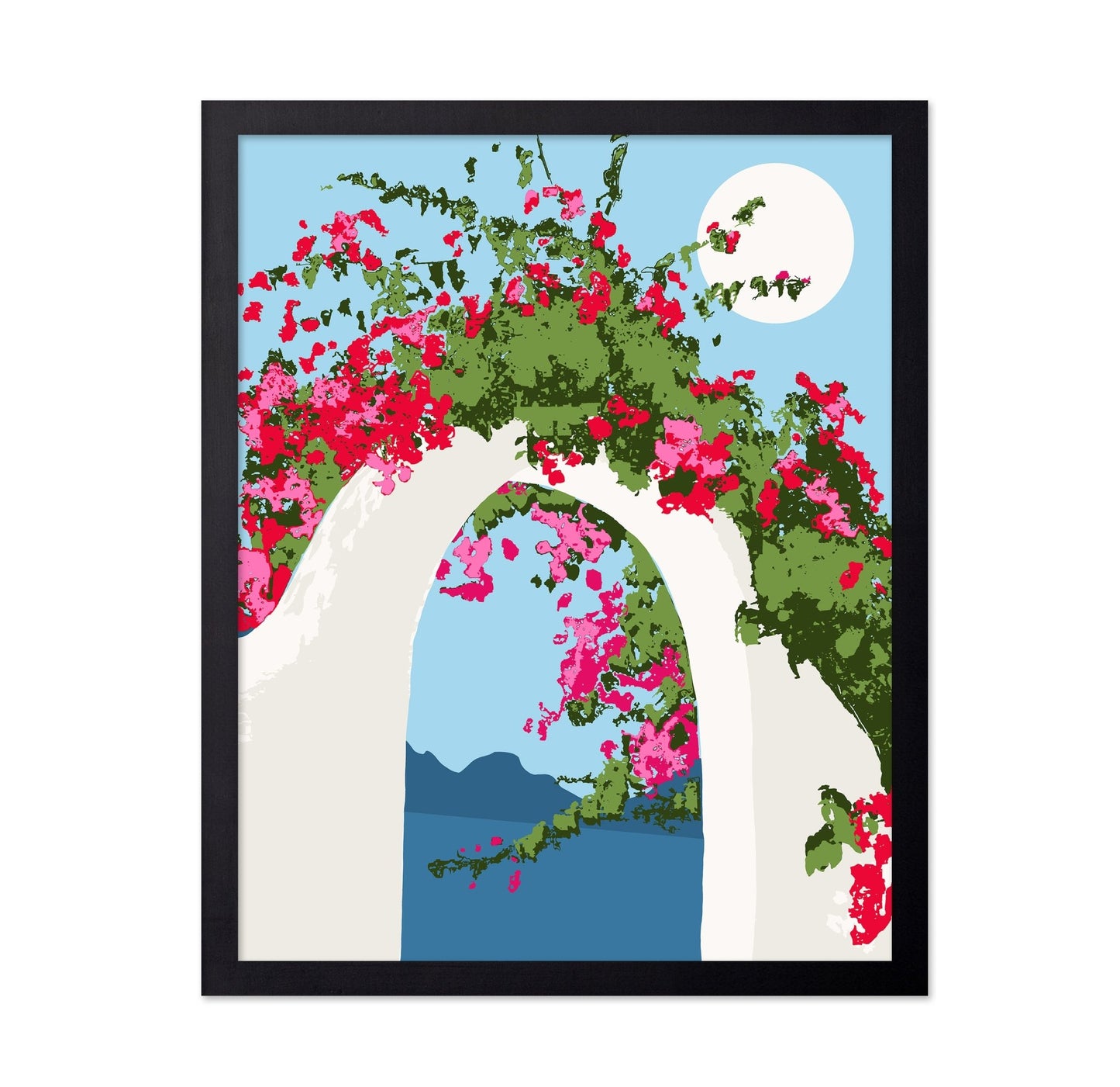 Floral Archway View