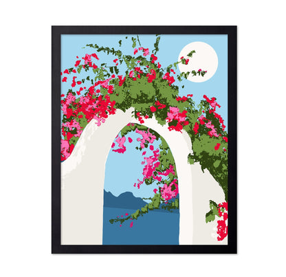 Floral Archway View
