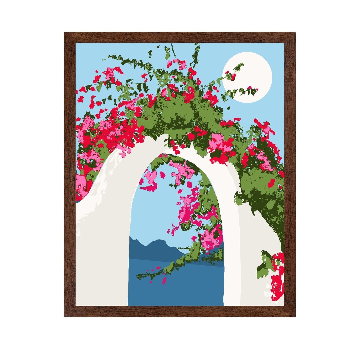 Floral Archway View