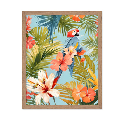 Tropical Parrot Bloom No1
