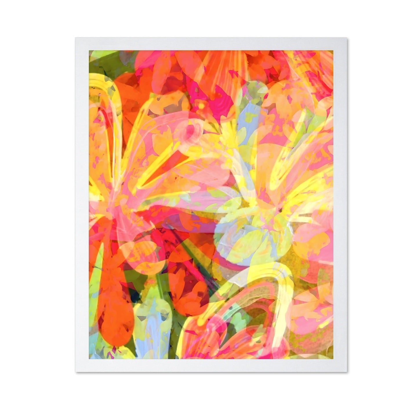 Vibrant Floral Fusion