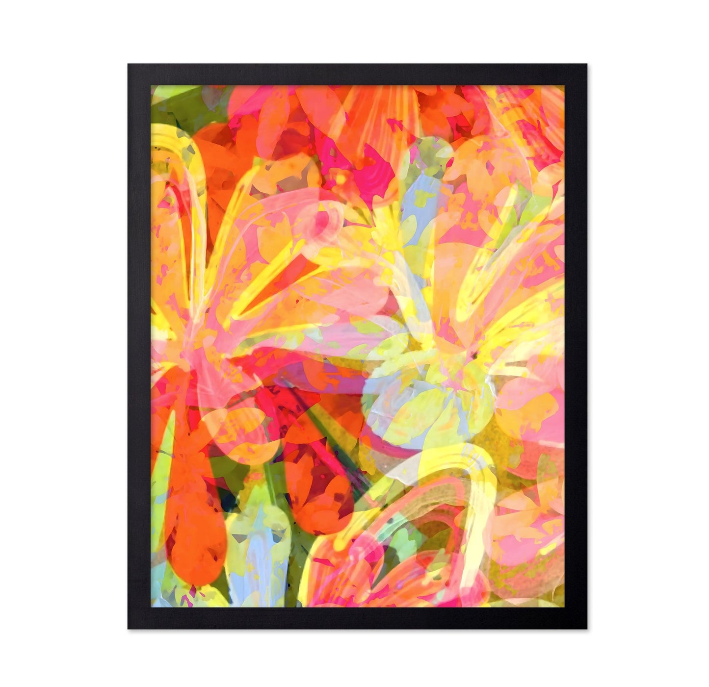 Vibrant Floral Fusion