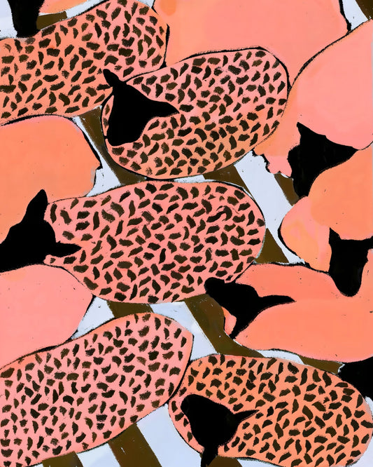 Leopard Pattern Birds