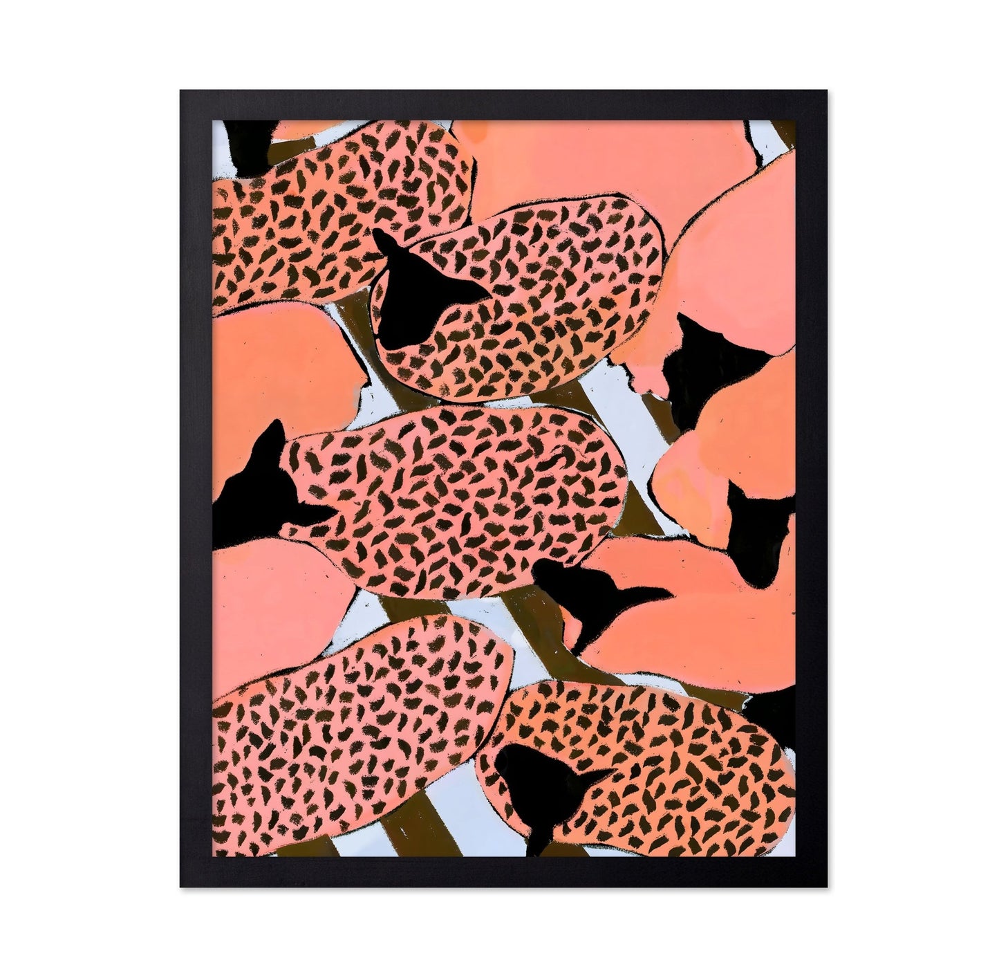 Leopard Pattern Birds
