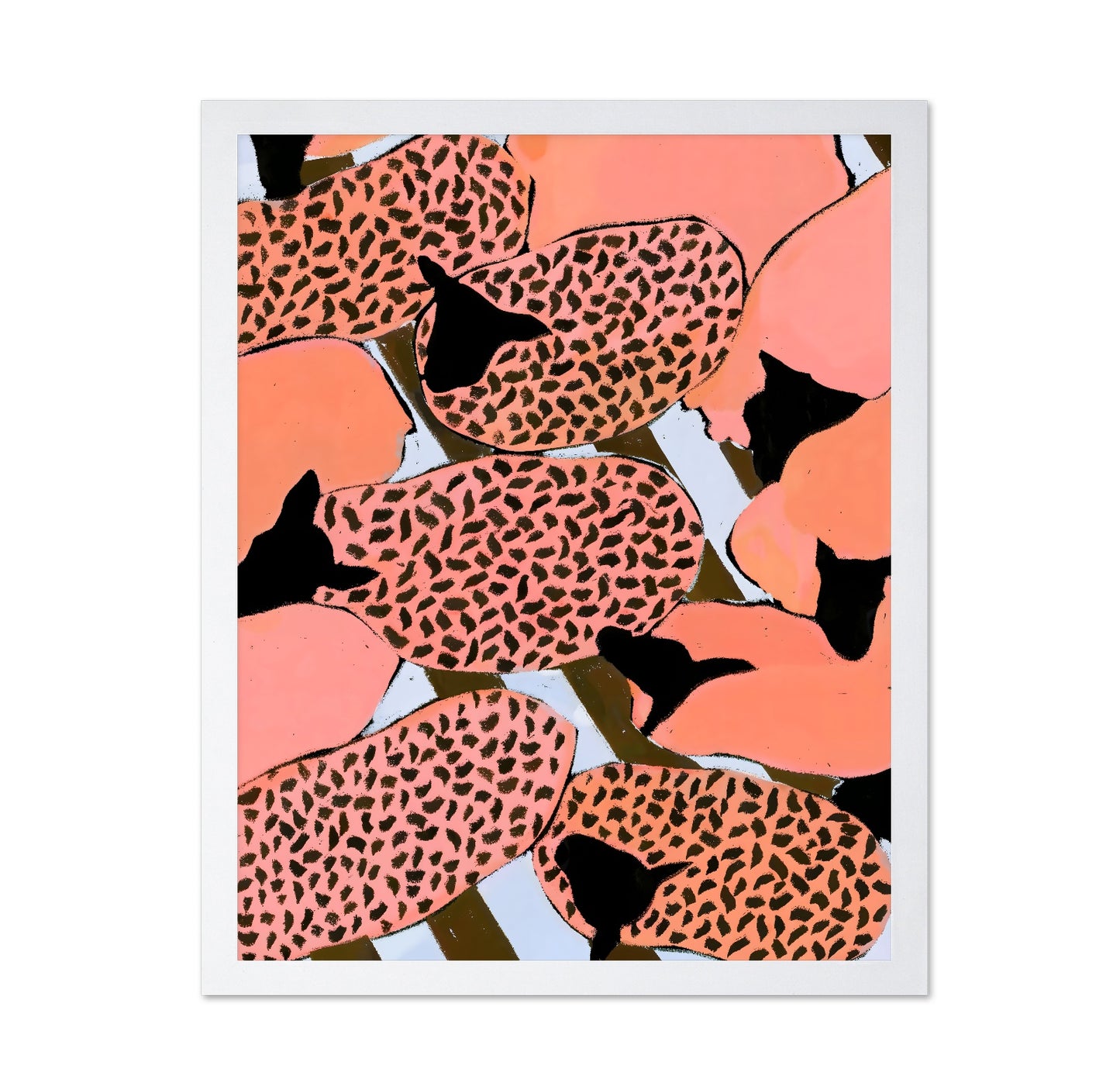 Leopard Pattern Birds