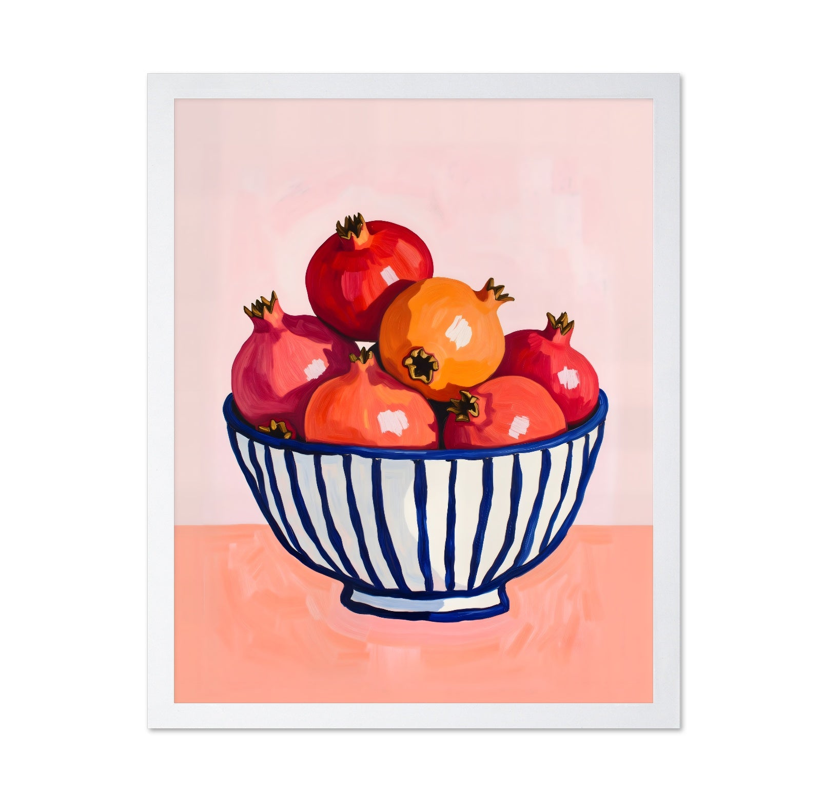 Pomegranate Bowl Still Life