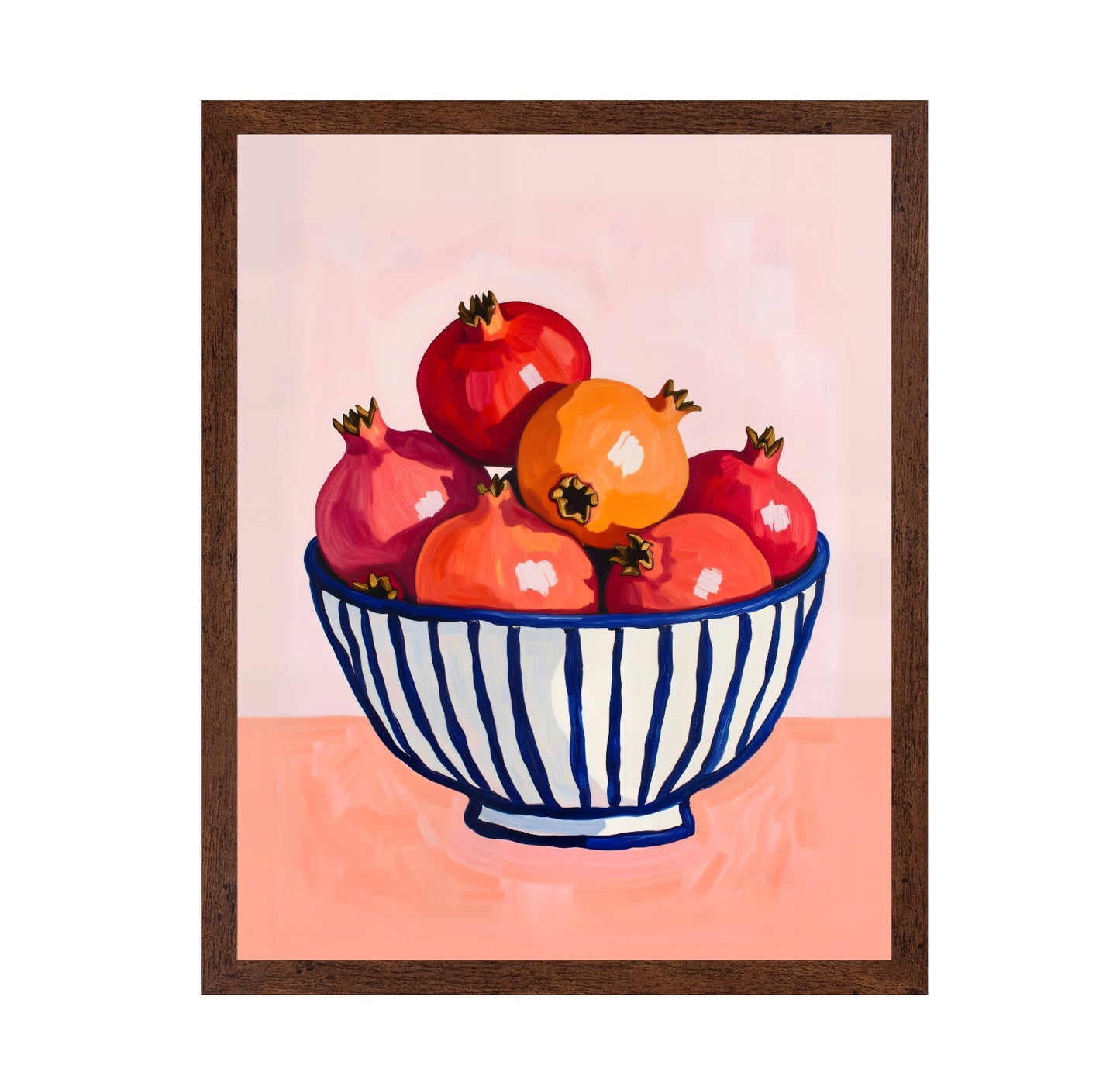 Pomegranate Bowl Still Life