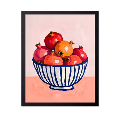 Pomegranate Bowl Still Life