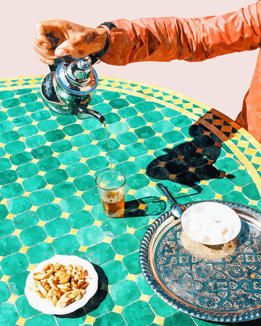 Moroccan Tea Moment