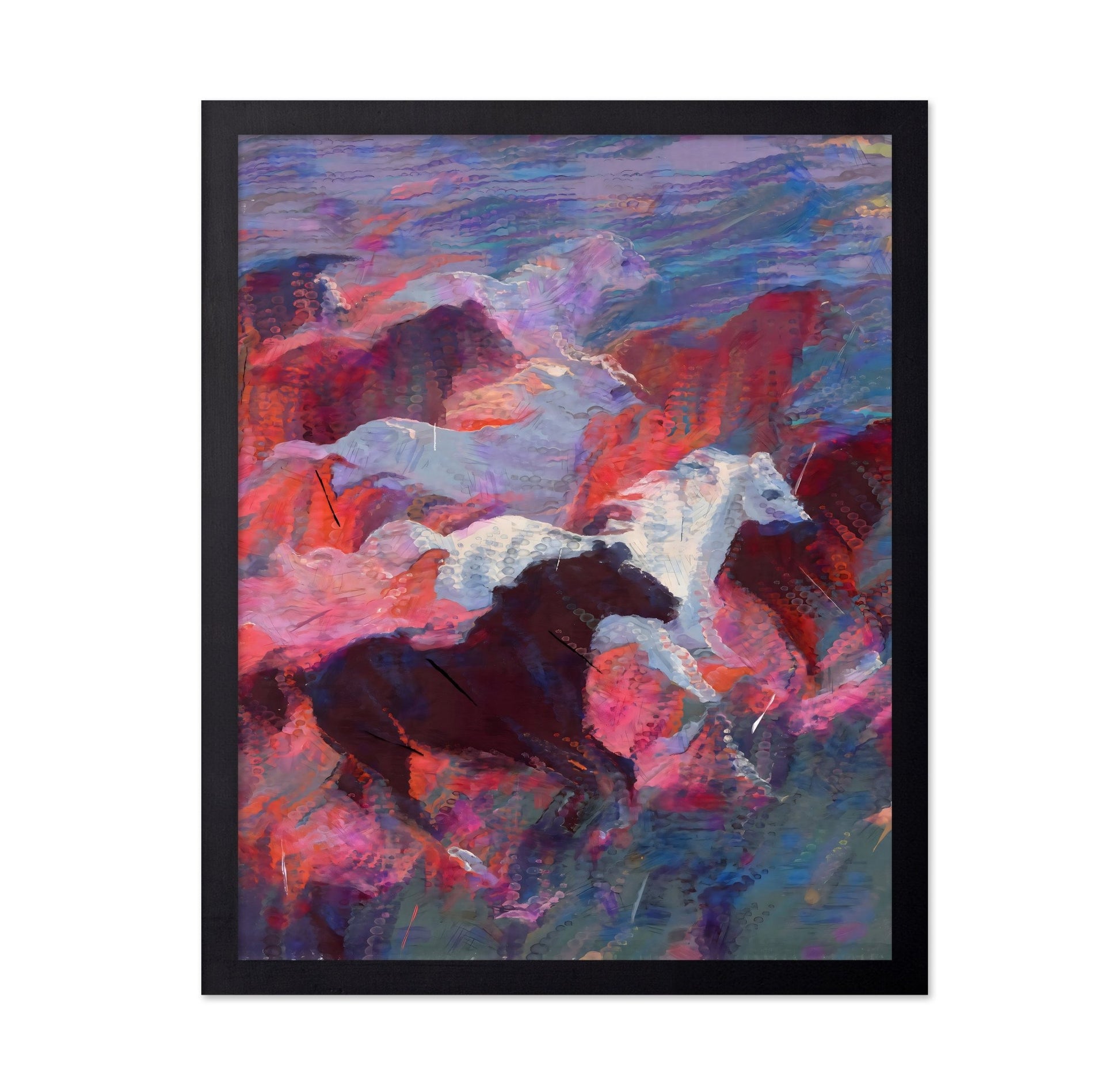 Crimson Ocean Drift