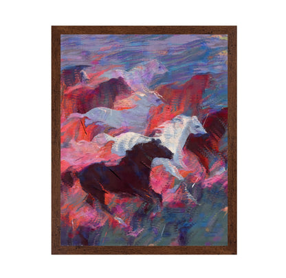 Crimson Ocean Drift