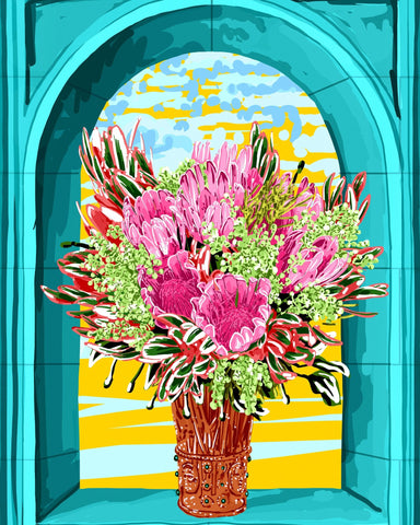 Tropical Window Bouquet
