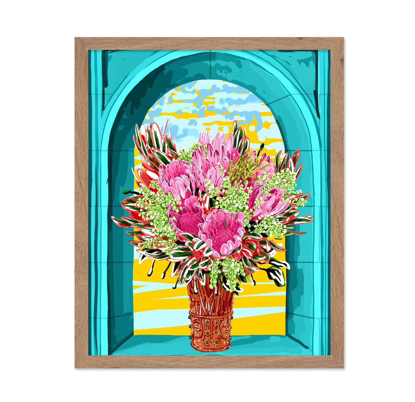 Tropical Window Bouquet