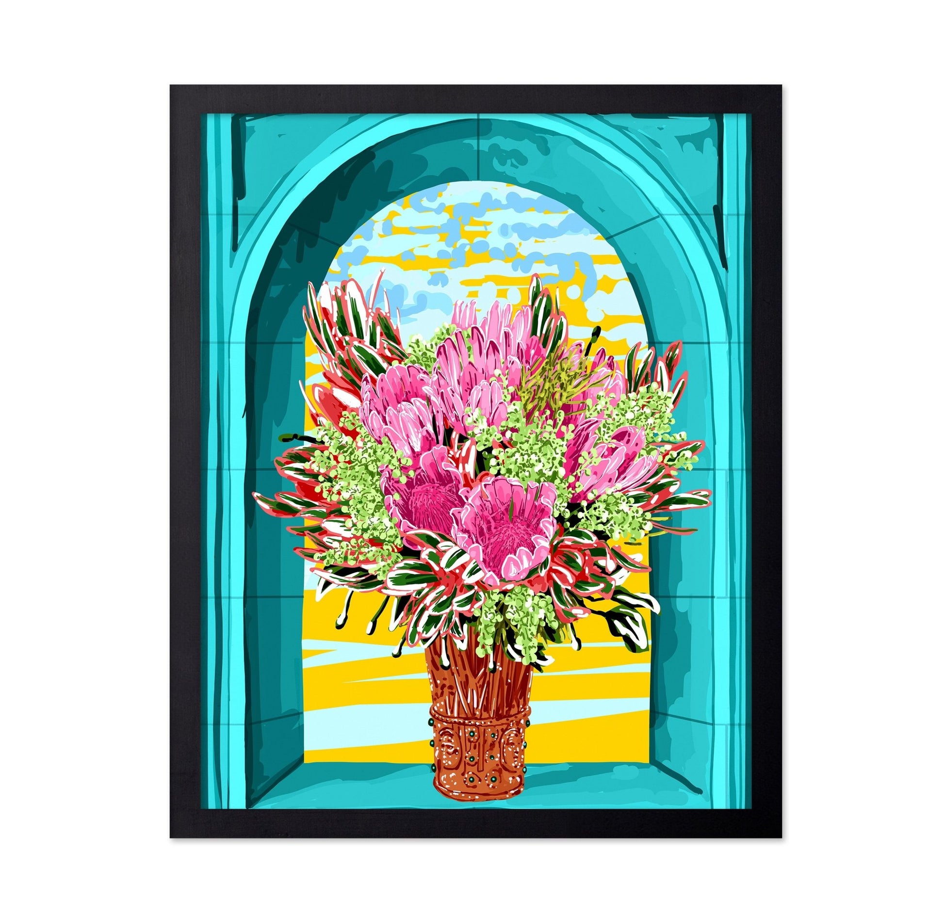 Tropical Window Bouquet