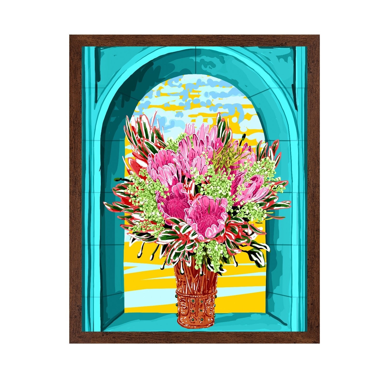 Tropical Window Bouquet