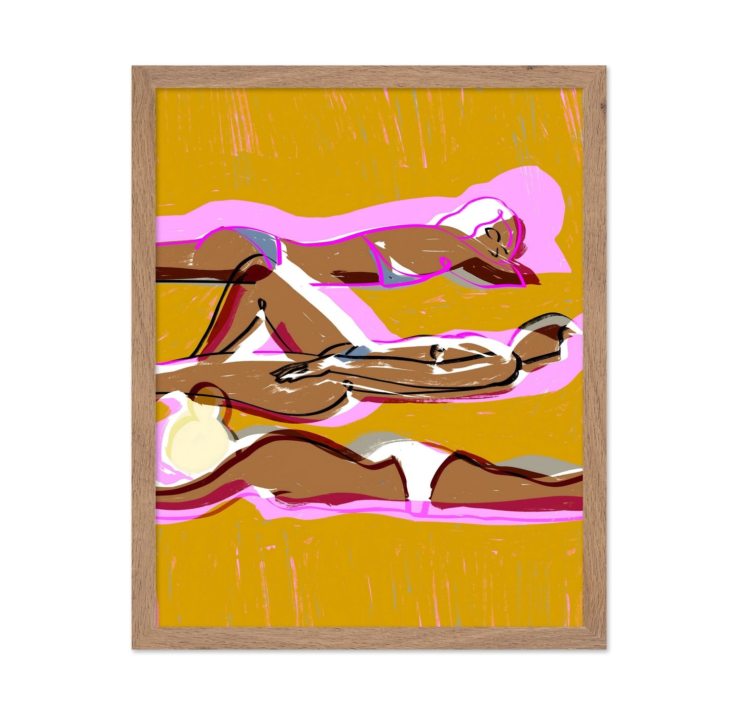 Sunbathing Figures