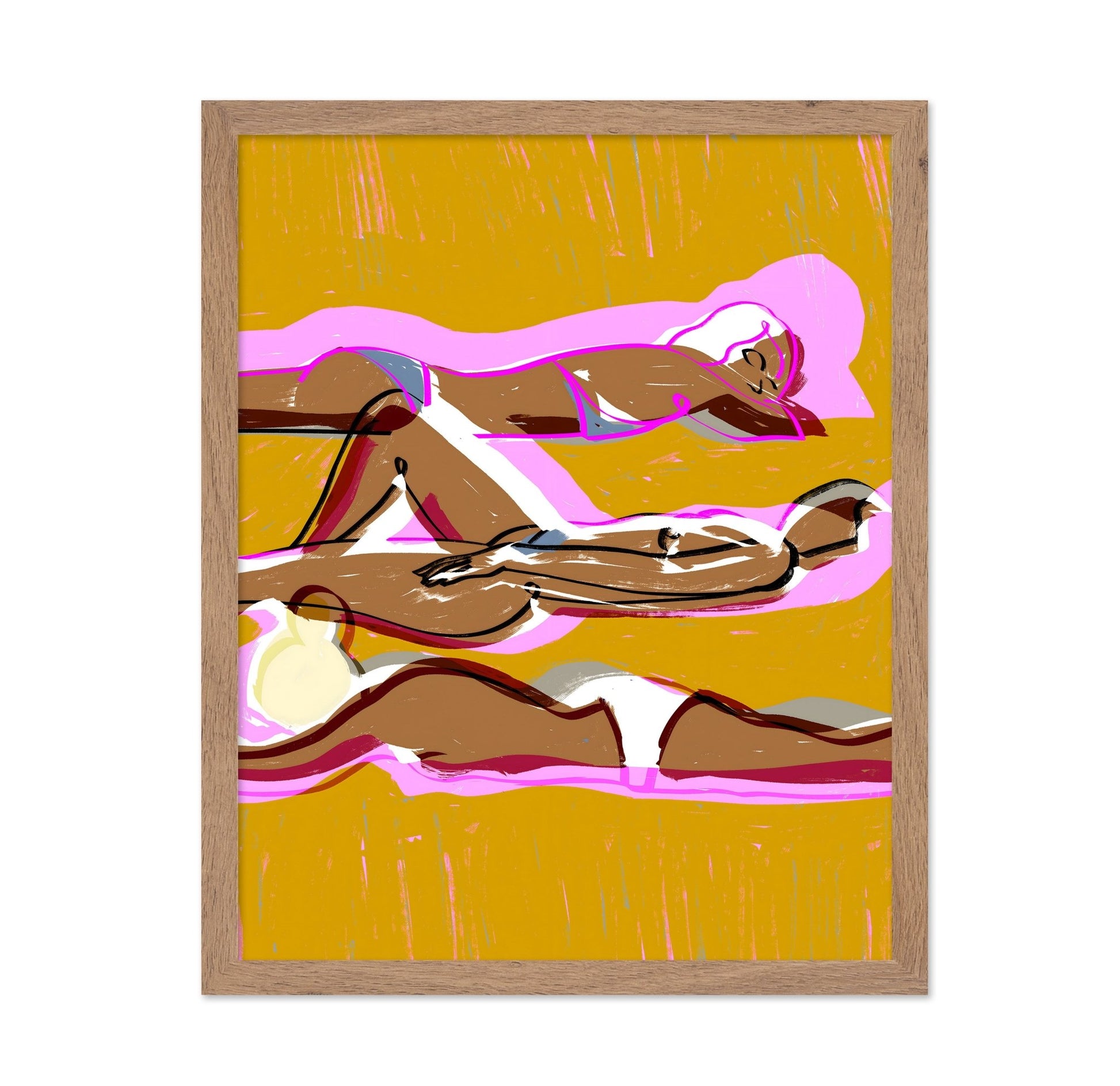 Sunbathing Figures