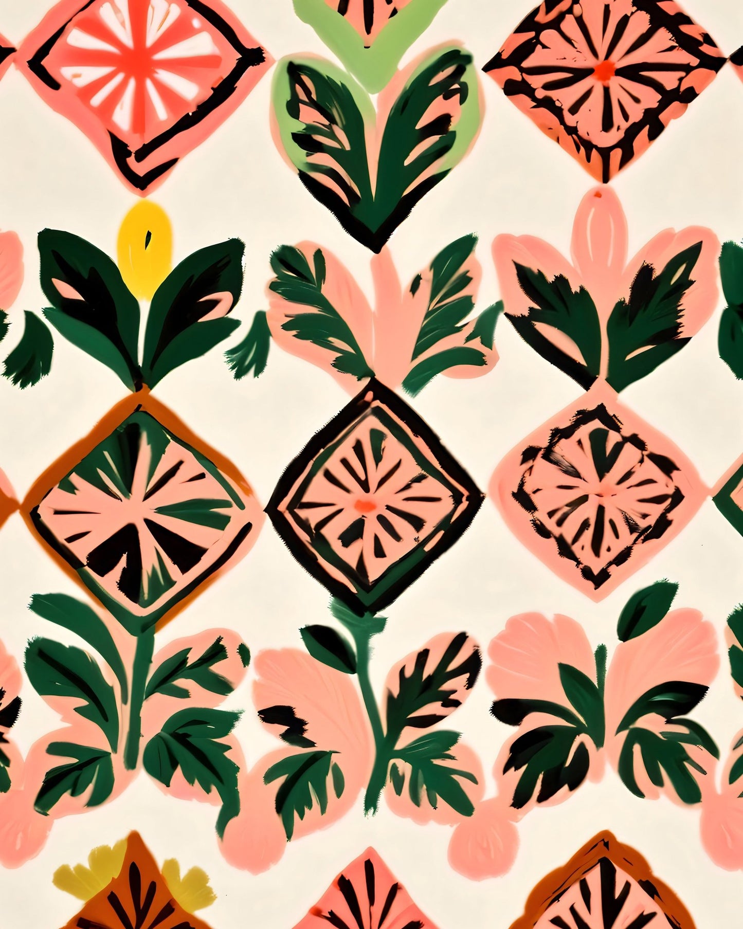 Tropical Folk Blooms