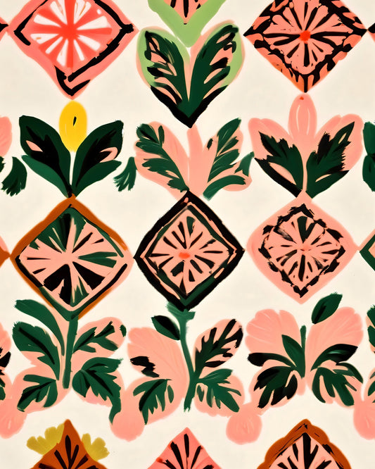 Tropical Folk Blooms
