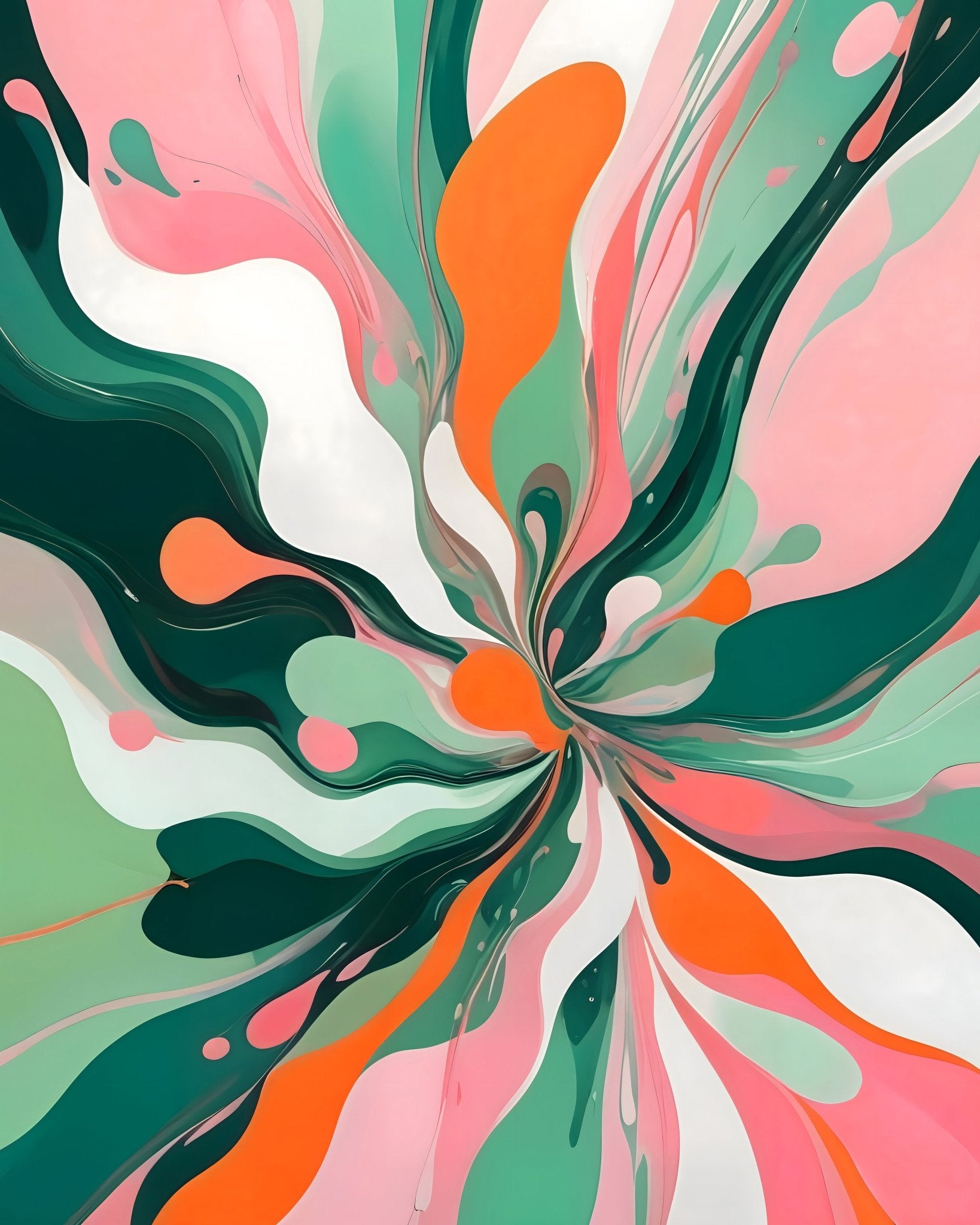Fluid Color Bloom