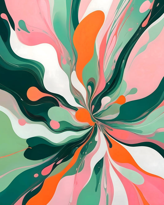Fluid Color Bloom