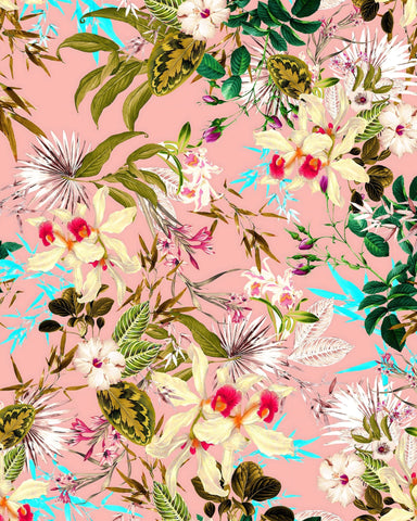 Tropical Orchid Pattern