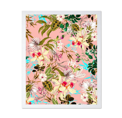 Tropical Orchid Pattern