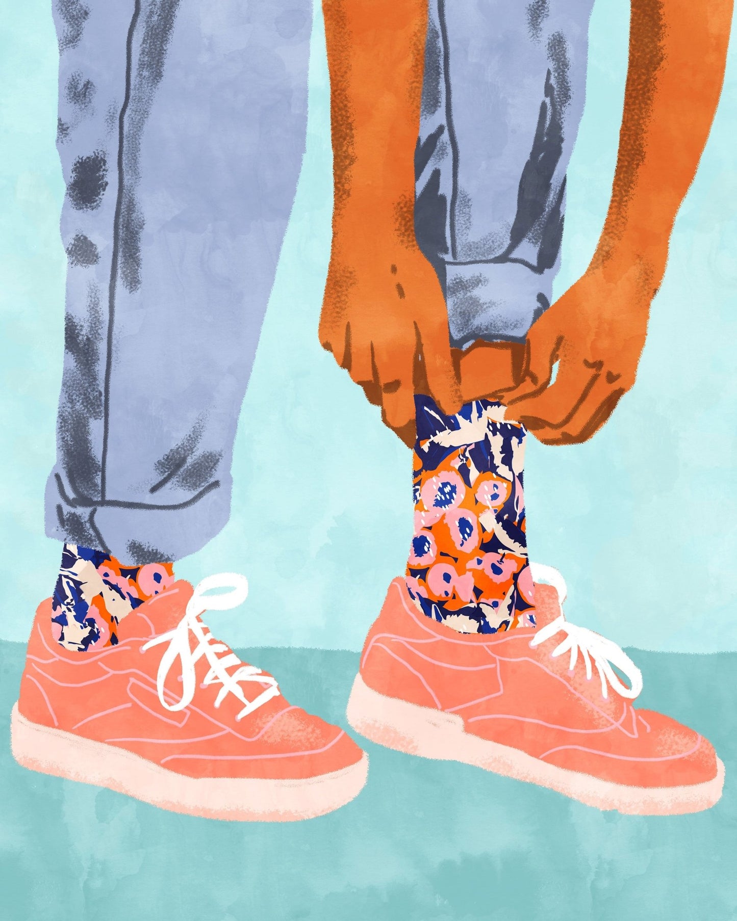 Colorful Socks Style