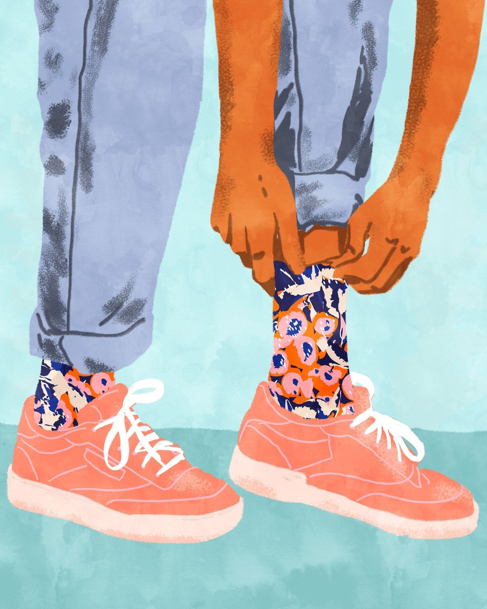 Colorful Socks Style