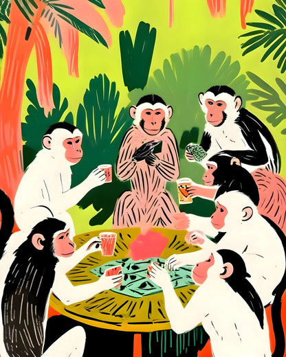 Monkey Card Game