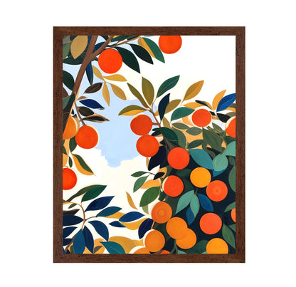 Sunlit Orange Branch