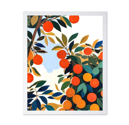 Sunlit Orange Branch