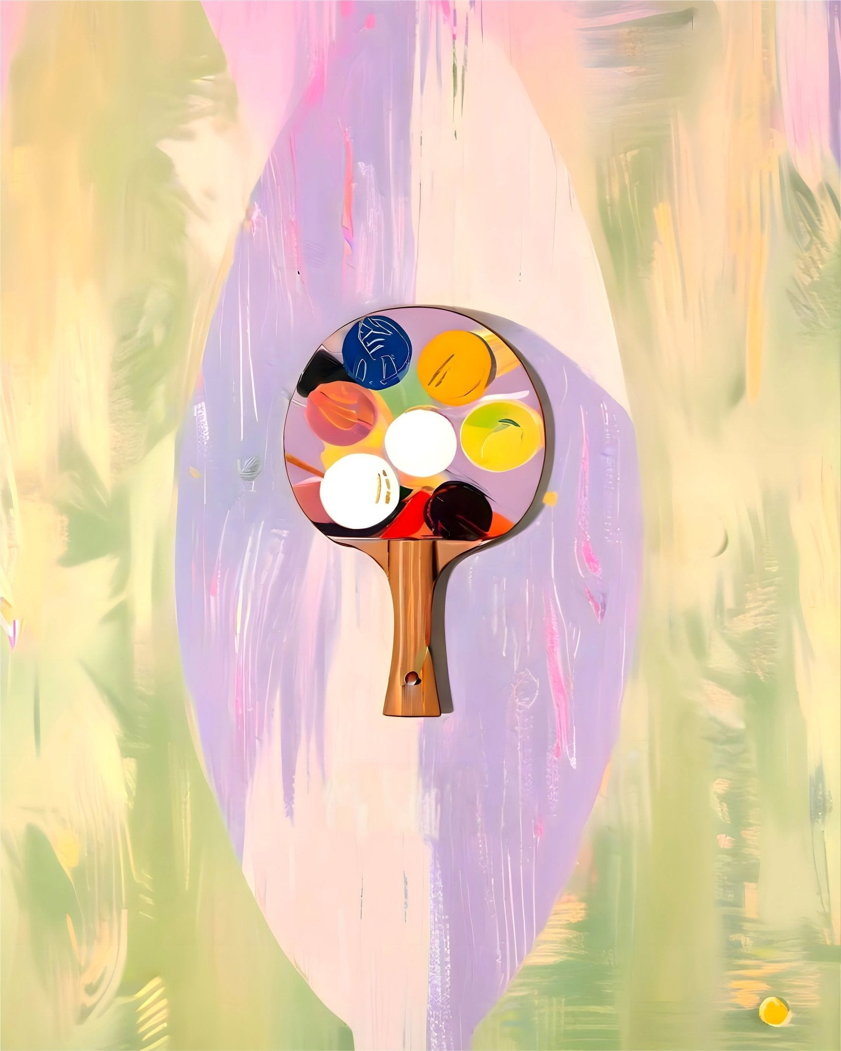 Abstract Paddle Art