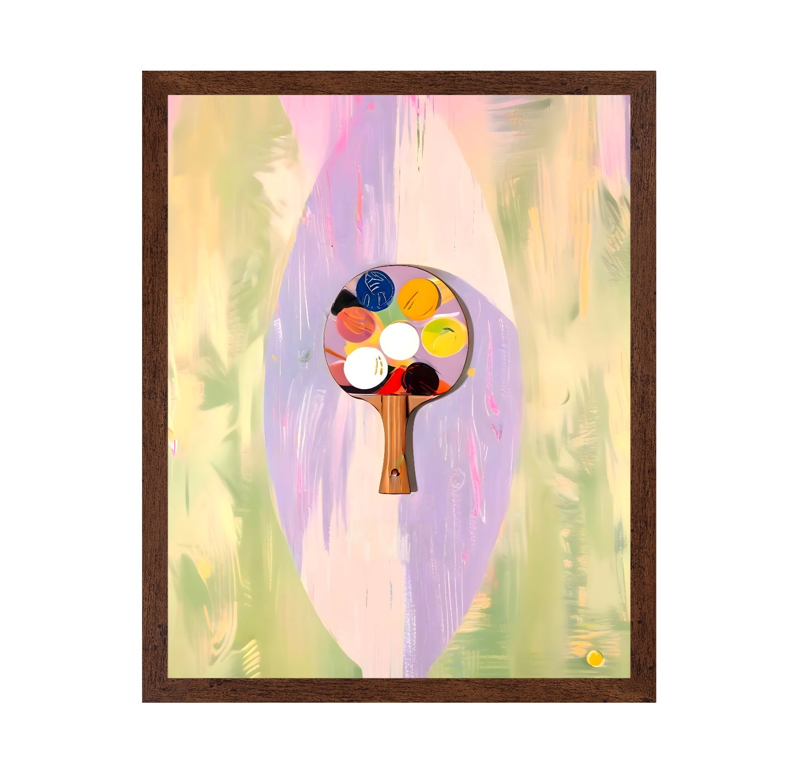 Abstract Paddle Art