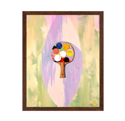 Abstract Paddle Art
