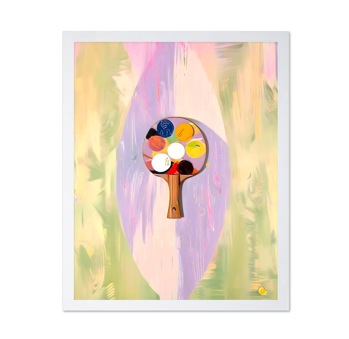 Abstract Paddle Art