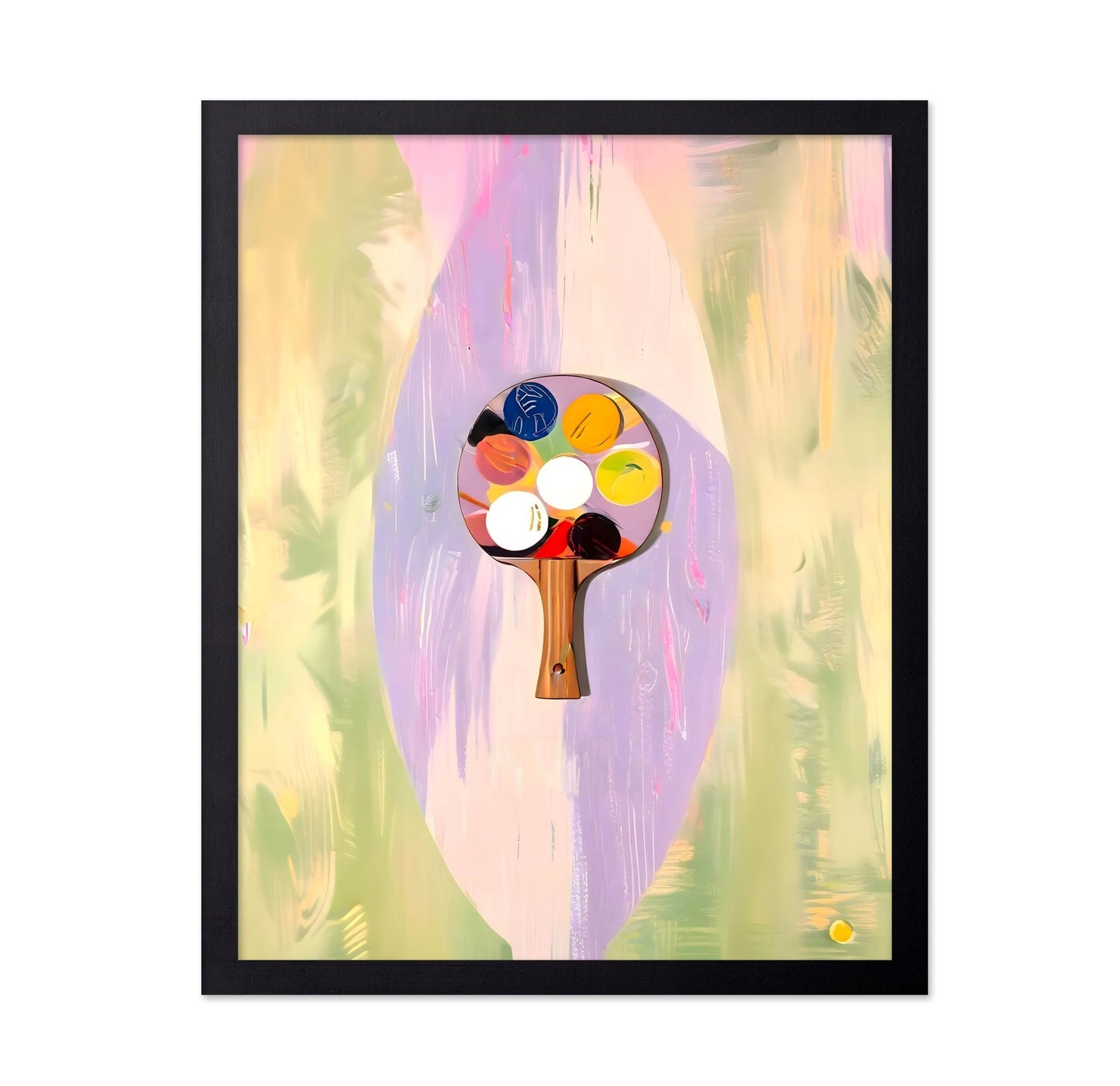 Abstract Paddle Art